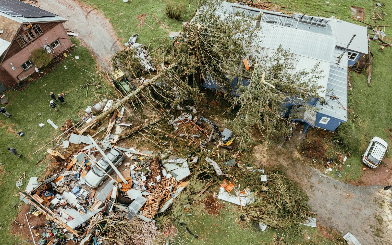 The flight — Storm Damage Assessment